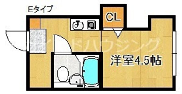 佐野マンションの物件間取画像